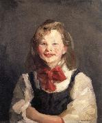Robert Henri Laughting Girl France oil painting artist